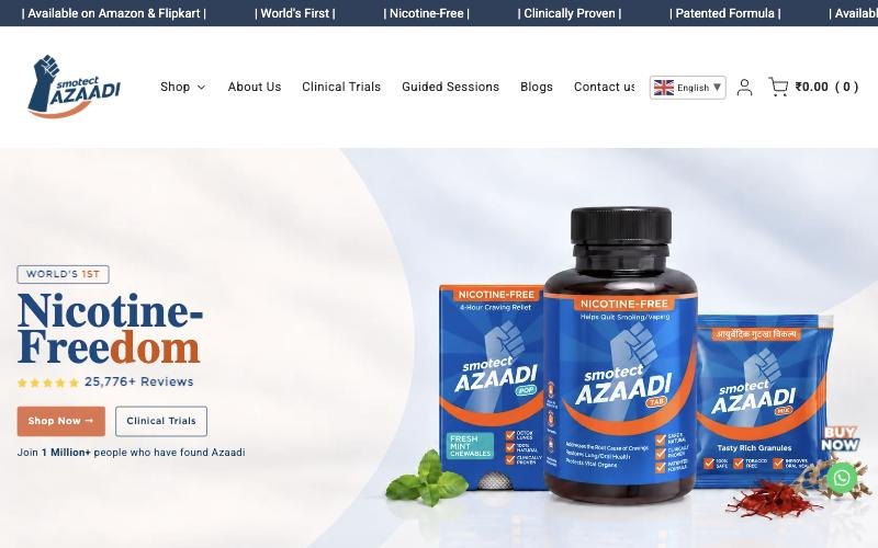 The Smotect website